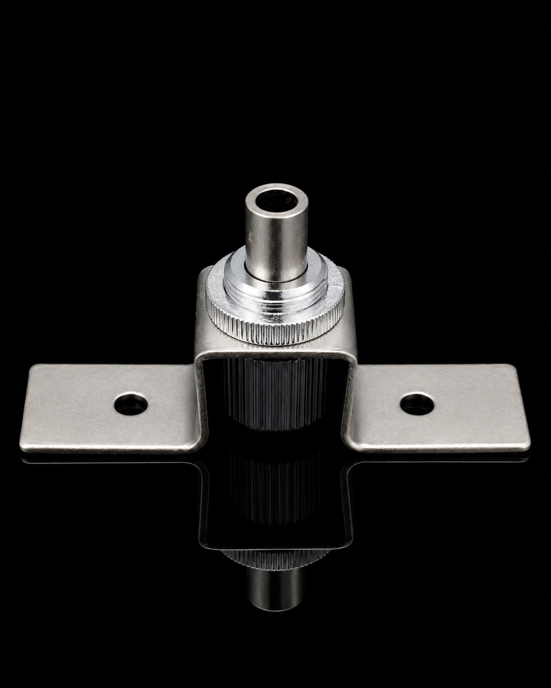 Adjustable stainless-steel mounting bracket for a cable support system