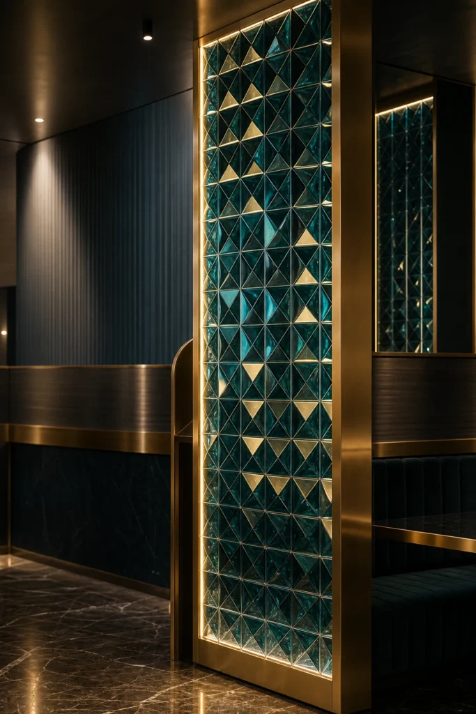Crystal Bricks & Blocks interior application