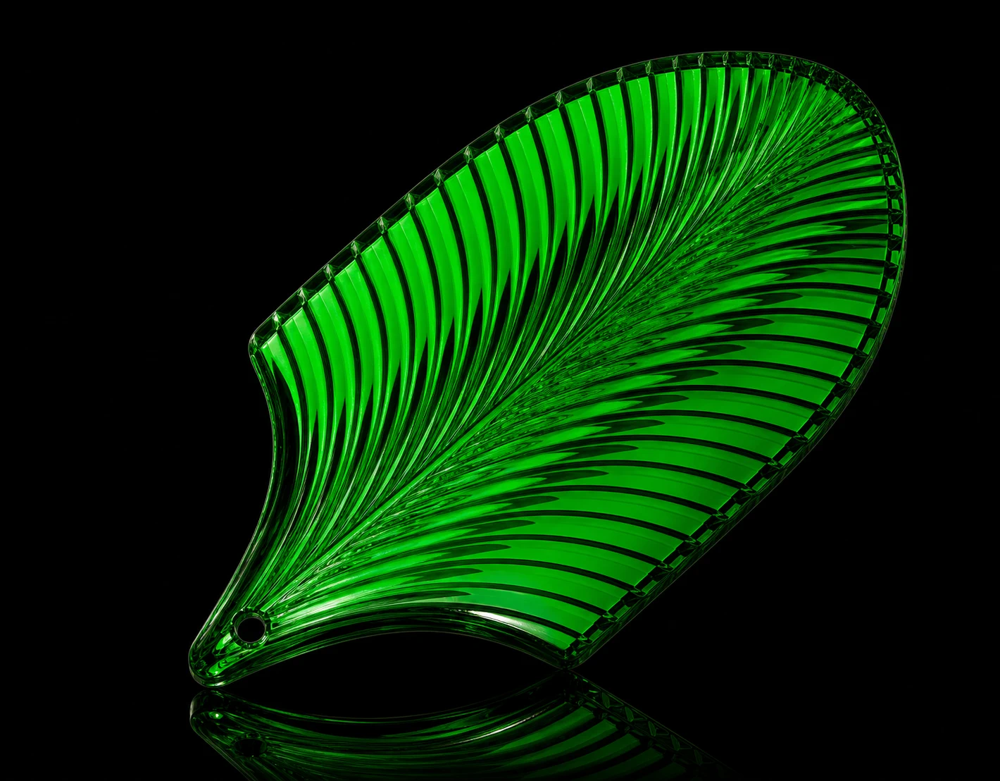 Feather & Leaf Crystal Panels single product reference